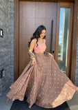 Designer Pink Lehnga