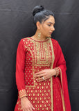 Maroon Lehnga