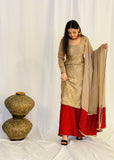 Designer Plazzo Suit