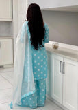 Blue Cotton Suit