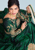 Designer Green Lehnga