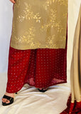 Designer Plazzo Suit