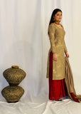 Designer Plazzo Suit