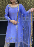 Mauve Trouser Suit