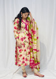 Floral Pajami Suit