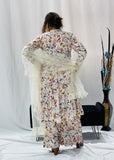 Printed Short Anarkali with Plazzo Suit