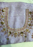 Lilac 6 m Unstitched Suit