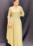 Green Cotton Kurti