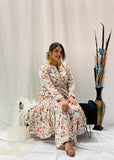 Printed Short Anarkali with Plazzo Suit