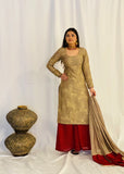 Designer Plazzo Suit