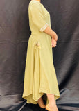 Green Cotton Kurti