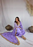 Lilac Patiala Salwar Suit