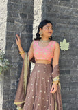 Designer Pink Lehnga
