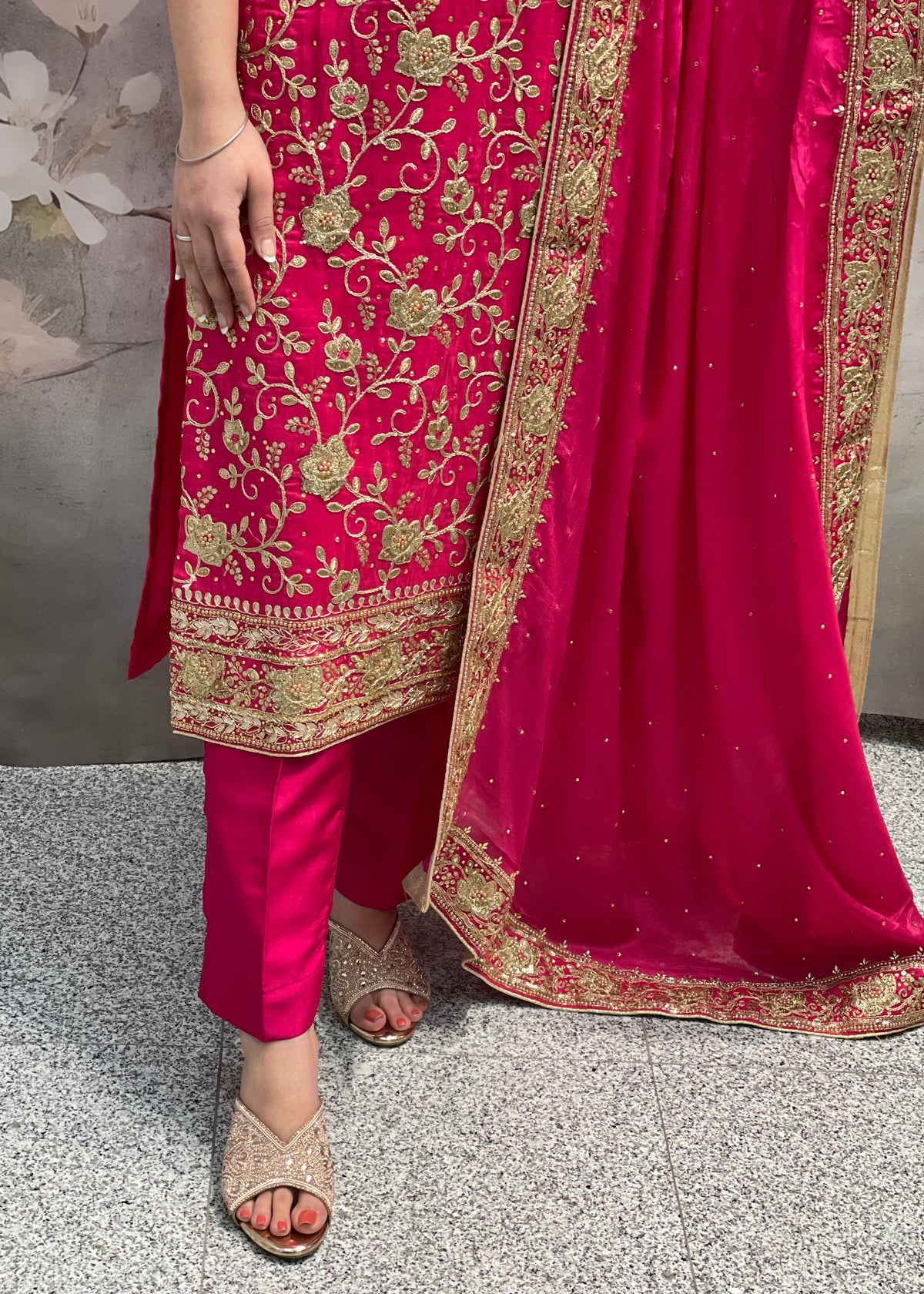 Silk Trouser Suit
