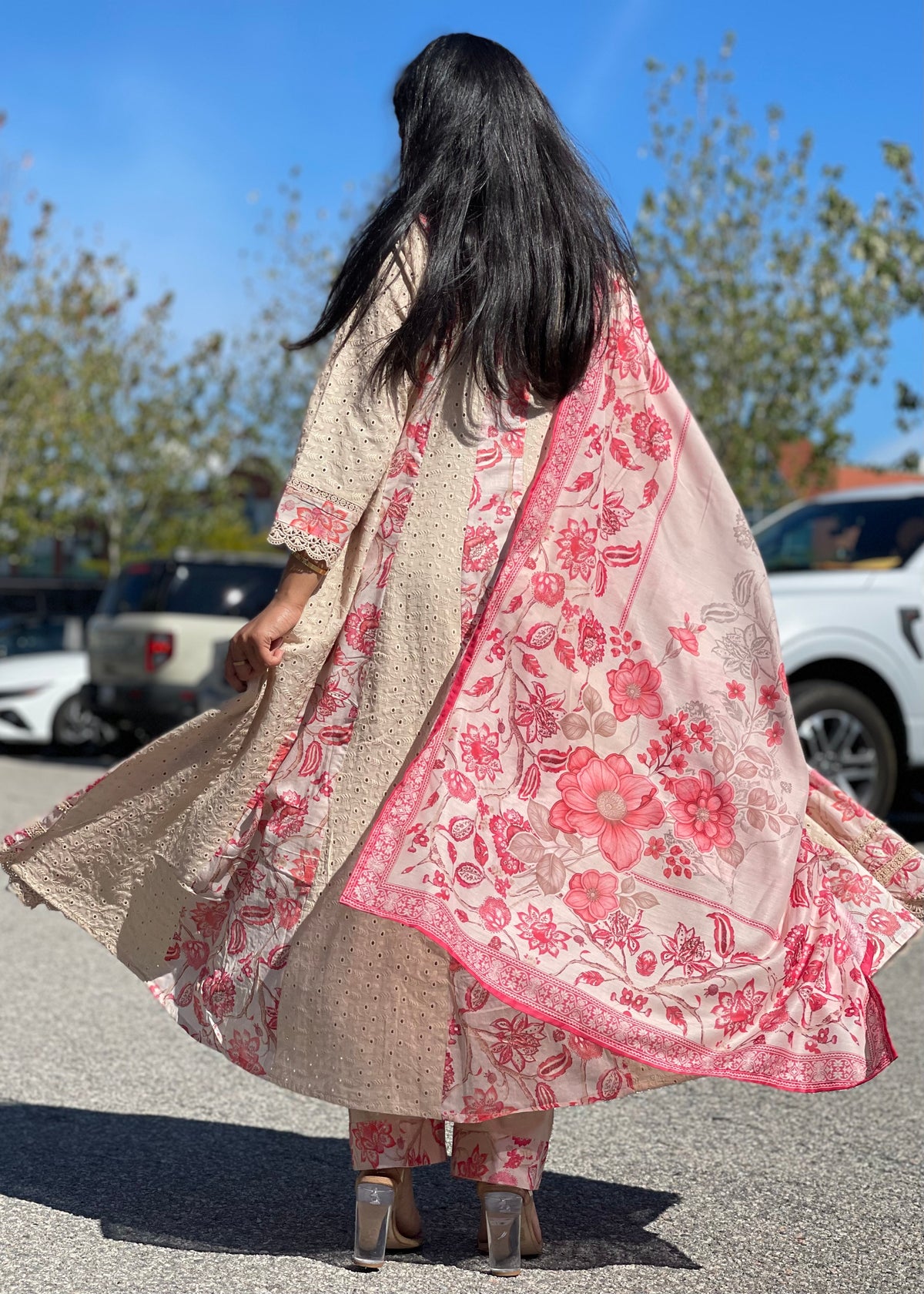 Anarkali with Trouser