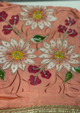 Peach Unstitched Suit