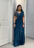 Frill Lehnga Saree