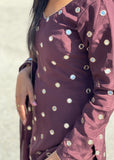 Chocolate Farshi Salwar Suit