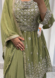 Short-Anarkali with Sharara