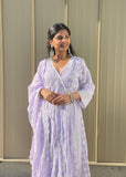 Thread Work Anarkali Suit