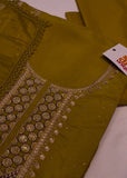 Parrot Cotton Silk Suit