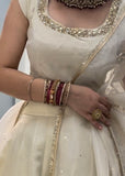 Plain Shimmer Lehnga