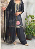 Black Farshi Salwar Suit