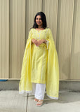 Mal Chanderi Trouser Suit
