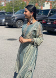 Mirror Work Plazzo Suit