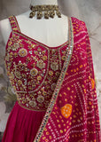 Margenta Anarkali Dress
