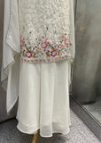 White Sharara suit