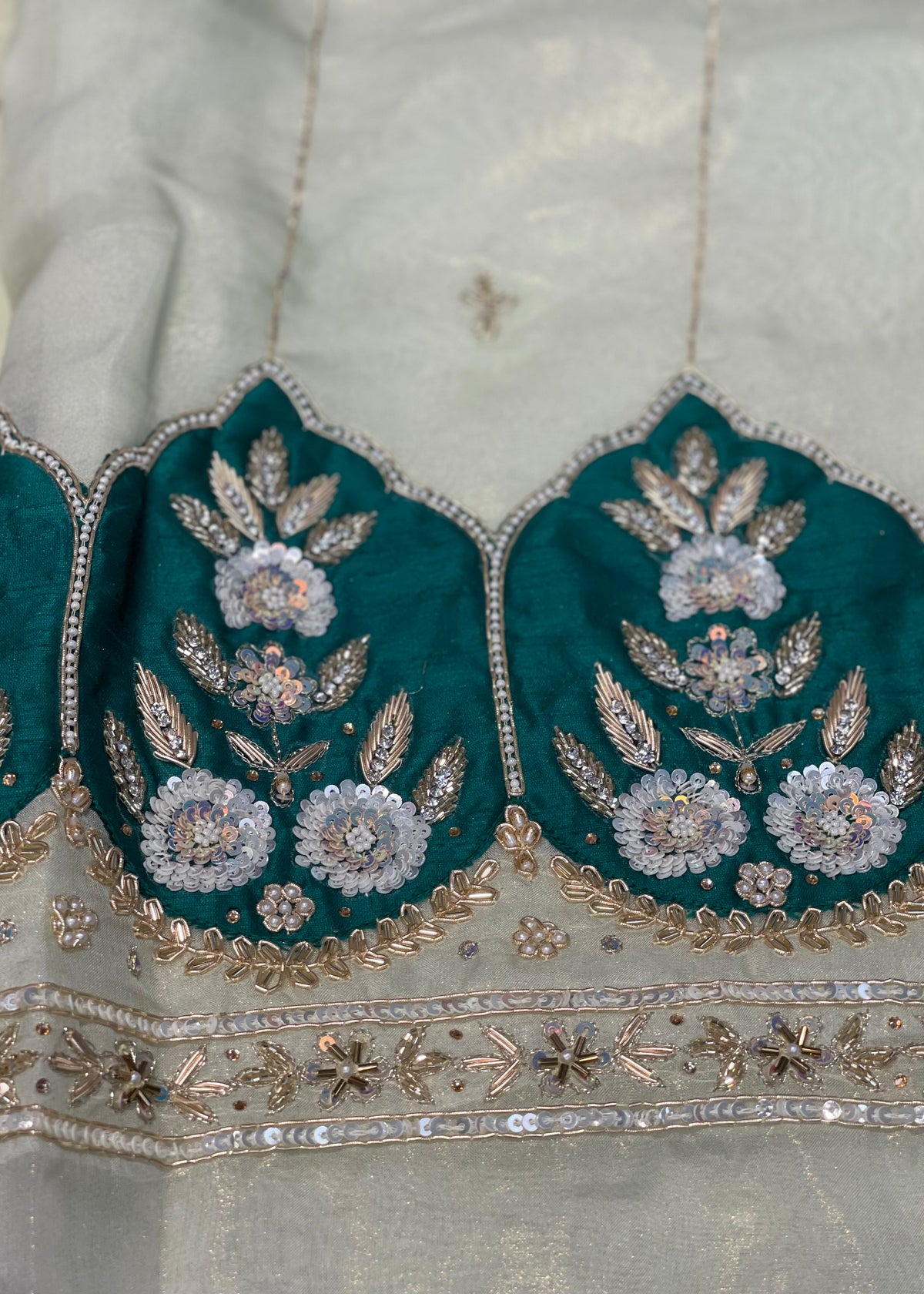 Embroidered Unstitched Suit