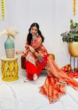 Heavy Red-Silver Salwar suit
