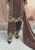 Cocoa Brown Suit