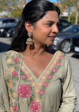 Mal Chanderi Trouser Suit