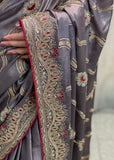 Purple Saree