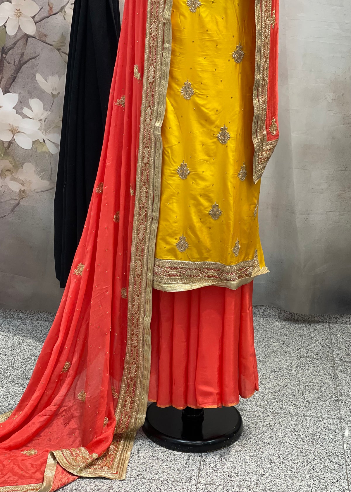 Yellow Coral Unstitched Suit
