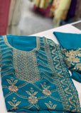 Firoji Full Embroidered Unstitched