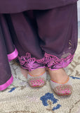 Wine Salwar Suit