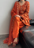Burnt Orange Salwar Suit