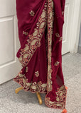 Embroidered Saree