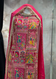 Hot-Pink Unstitched Suit