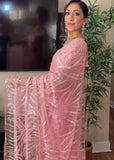 Net Pink Saree