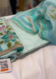 Semi Formal Unstitched- Sky Blue