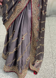 Purple Saree