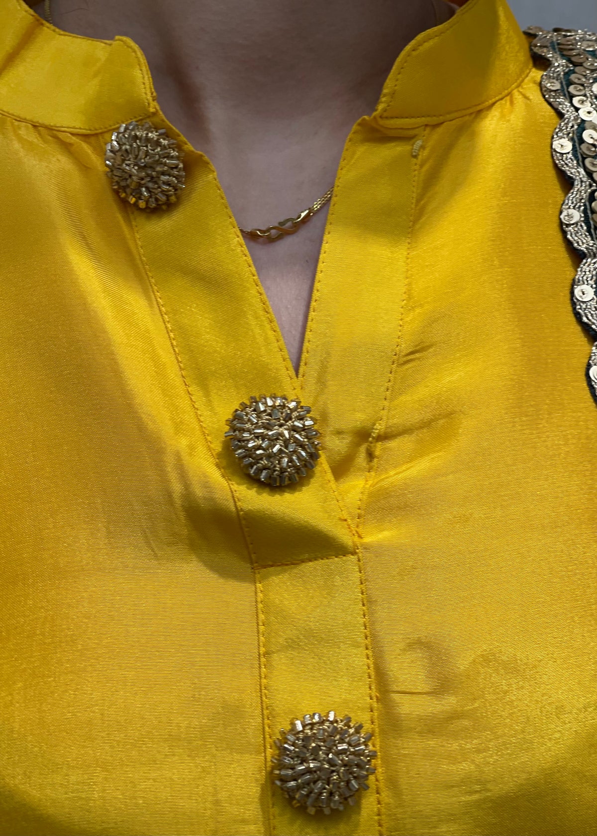 Yellow Trouser Suit