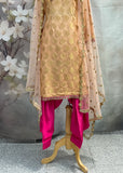 Peach-Pink Salwar Suit