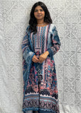 Printed Pakistani Trouser Suit
