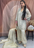 Ivory Farshi Salwar Suit