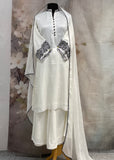 Black-White Plazzo Outfit
